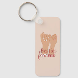 Besties forever Key Ring Sleutelhanger