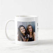 Besties Forever | Twee handgeschreven foto's Koffiemok (Links)