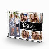 Besties Foto collage Beste vrienden Fotoblok (Rechts)