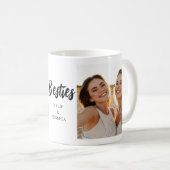 Besties Foto gepersonaliseerd Koffiemok (Voorkant rechts)