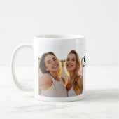 Besties Foto gepersonaliseerd Koffiemok (Links)