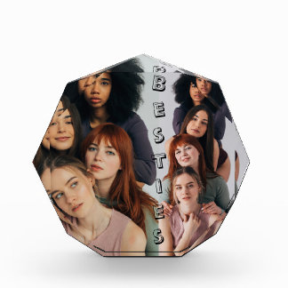 Besties Fotoblok | 2 Aangepaste Foto's