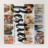 BESTIES, Fotocollage & Namen | BFF Legpuzzel (Horizontaal)