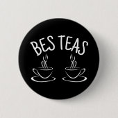 Besties Funny Friendship Ronde Button 5,7 Cm (Voorkant)