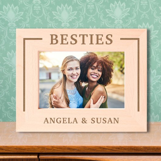 Besties Gegraveerde Lijstjes