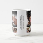 Besties Gepersonaliseerd Foto Collage Koffiemok (Center)