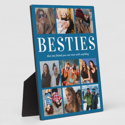 Besties Gift | Beste vrienden Forever Fotoplaat (Zijkant)