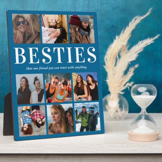 Besties Gift | Beste vrienden Forever Fotoplaat (Zijkant)