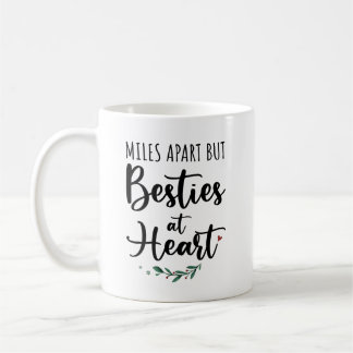 Besties Gift - Miles , maar Besties op het hart Koffiemok
