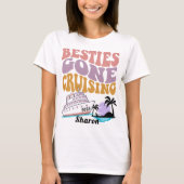 Besties Gone Cruising Carribean T-shirt (Voorkant)