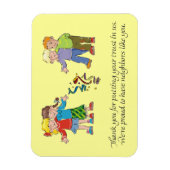 Besties in de buurt - magneet (Verticaal)