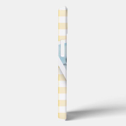 Besties Instant Photo Yellow Checker Case-Mate iPhone Case (Achterkant / Rechts)