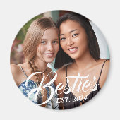 Besties Magnet voor Beste Vrienden BFF Foto Magnet (Voorkant)