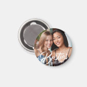 Besties Magnet voor Beste Vrienden BFF Foto Magnet (Voorkant / Achterkant)