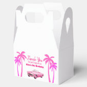 Besties Malibu Pink Doll Beach Bedankdoosjes (Geopend)