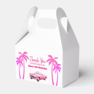 Besties Malibu Pink Doll Beach Bedankdoosjes
