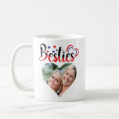 Besties Moeder Dochter Valentijn Custom Foto Koffiemok (Links)