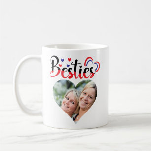 Besties Moeder Dochter Valentijn Custom Foto Koffiemok