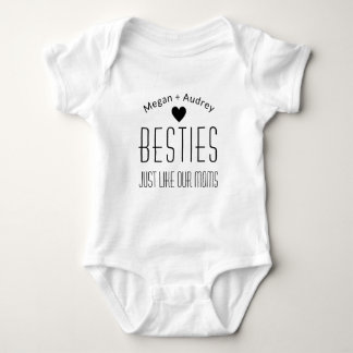 Besties net als onze moeders beste vrienden voor a romper
