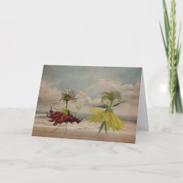 Besties op het strand kaart