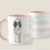 Besties Personalized Mug A Perfect Gift with a Pe Mok