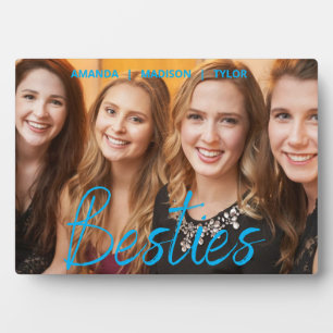 Besties Persoonlijke namen foto van beste vriend Fotoplaat