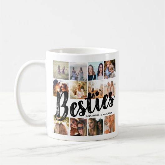 BESTIES, Photo Collage & Names | BFF Koffiemok (Links)