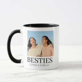 Besties Photo Mug | Personalized Best Friends Gift Mok