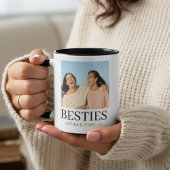 Besties Photo Mug | Personalized Best Friends Gift Mok