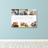 Besties Quote Foto Vriendschap Canvas Afdruk (Insitu (Houten vloer))