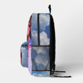 Besties Ready For First Day At School Bedrukte Rugzak (Rechts)