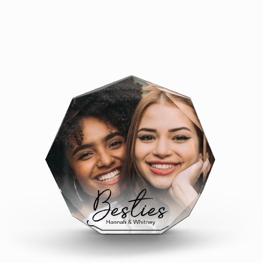 Besties Script Aangepaste foto (Voorkant)