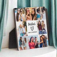 Besties Script Gift voor Vrienden Fotocollage