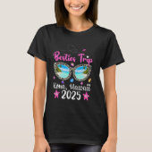Besties Trip 2025 Zomer Zonnebril Kona Hawaii Beac T-shirt (Voorkant)