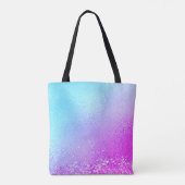 Besties trip zomer strand blauw gepersonaliseerd tote bag (Achterkant)