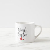 Besties Twee vogels op boomtak Espresso Kop (Rechts)