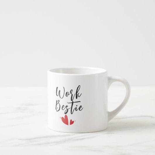 Besties Twee vogels op boomtak Espresso Kop (Rechts)