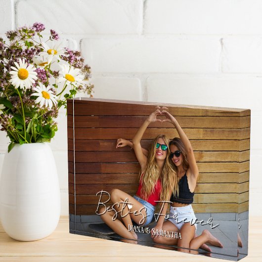 Besties voor altijd, BFF foto, modern, Schattige g Fotoblokken