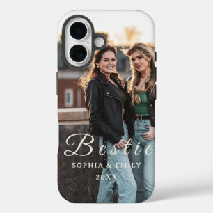 Besties Voor Altijd iPhone 16 Hoesje – Foto & Naam