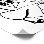 Besties voor altijd Poster/Beste vrienden Poster (Hoek)