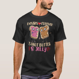 Besties voor ever Peanut Butter en Jelly T-shirt