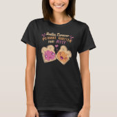 Besties voor ever pinda butter en gelei 1 t-shirt (Voorkant)