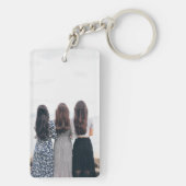 Besties voor het leven Beste vriend BFF Gift Acryl Sleutelhanger (achterkant)