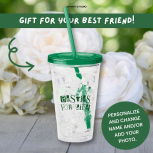 "Besties Voor Het Leven" Beste Vriend Geschenk voo Acryl Drinkbeker