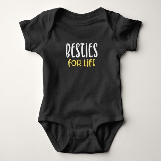 Besties voor het leven. romper (Voorkant)