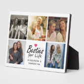 Besties voor Life Script Best Friends Fotocollage Fotoplaat (Zijkant)
