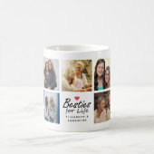 Besties voor Life Script Best Friends Fotocollage Koffiemok (Center)