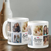 Besties voor Life Script Best Friends Fotocollage Koffiemok