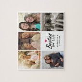 Besties voor Life Script Beste Vrienden Fotocollag Legpuzzel (Verticaal)