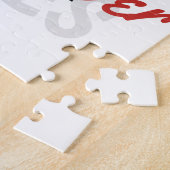 Besties voor ooit Ombre Typografie Legpuzzel (Zijkant)